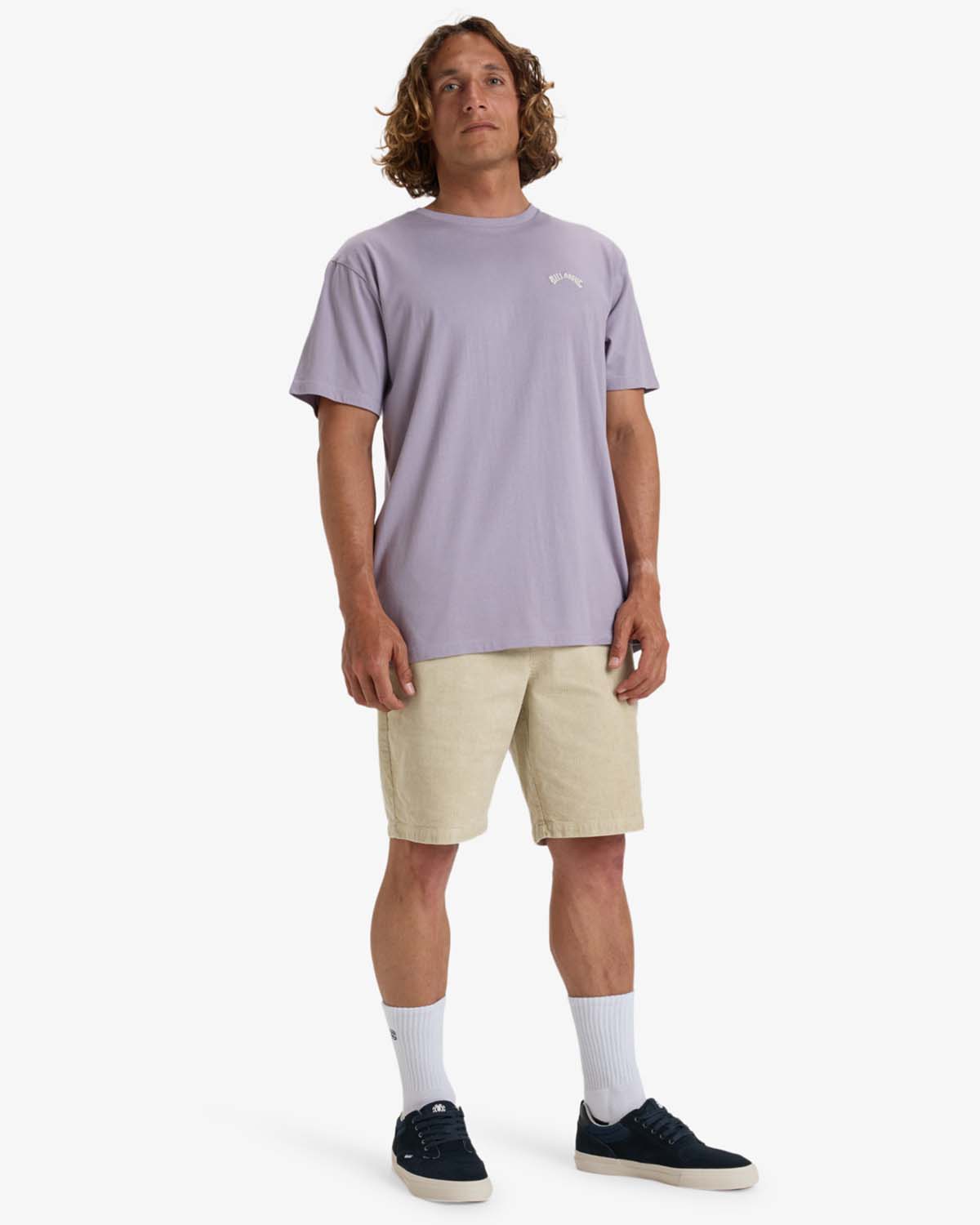 Billabong T-Shirt ARCH Light Purple-3