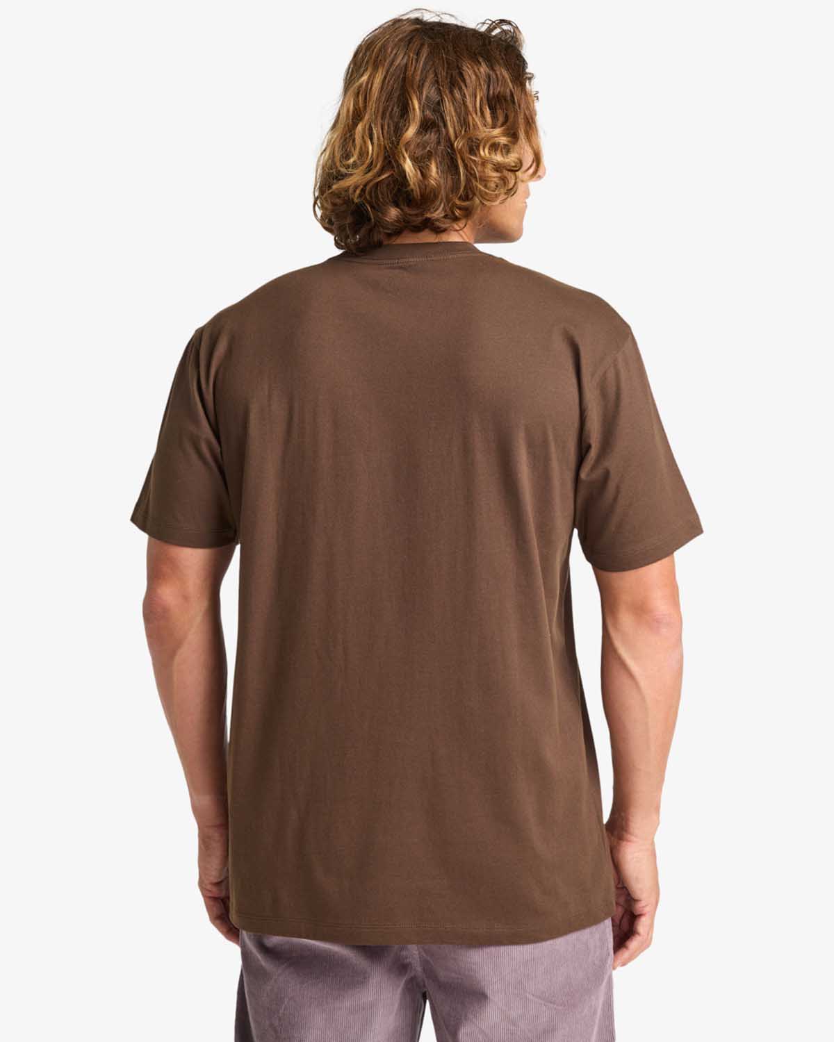 Billabong T-Shirt ARCH CREW Dark Cedar-3