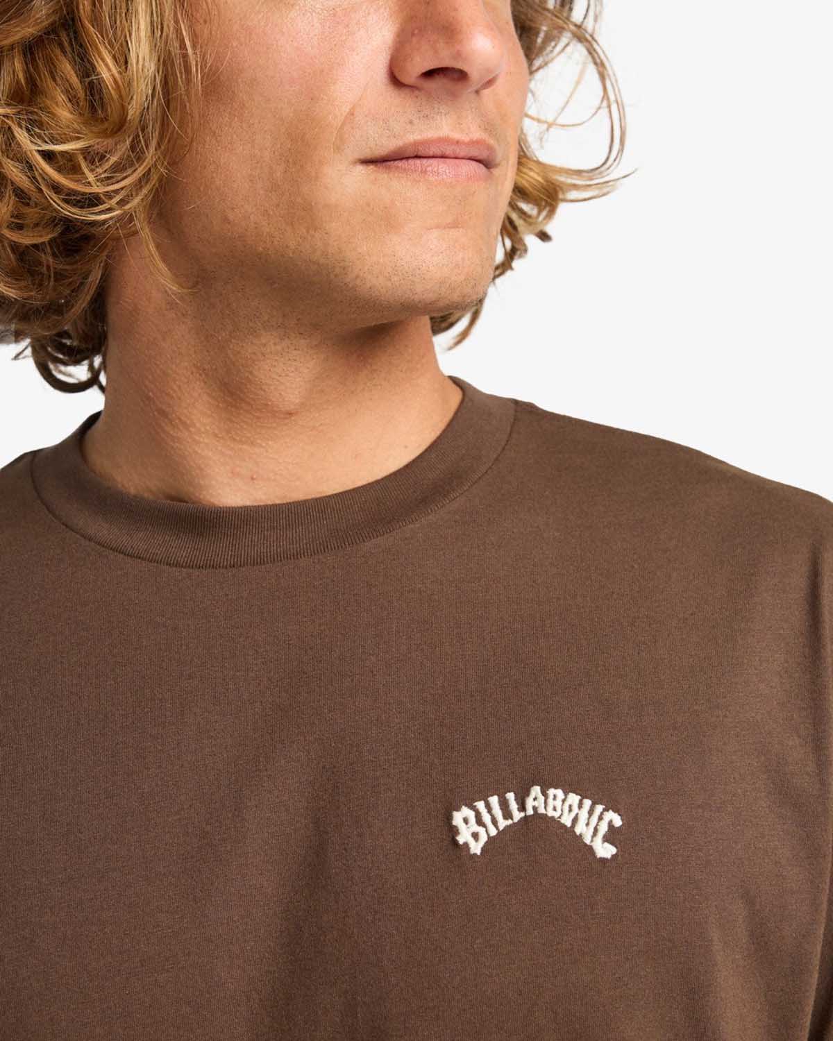Billabong T-Shirt ARCH CREW Dark Cedar-4