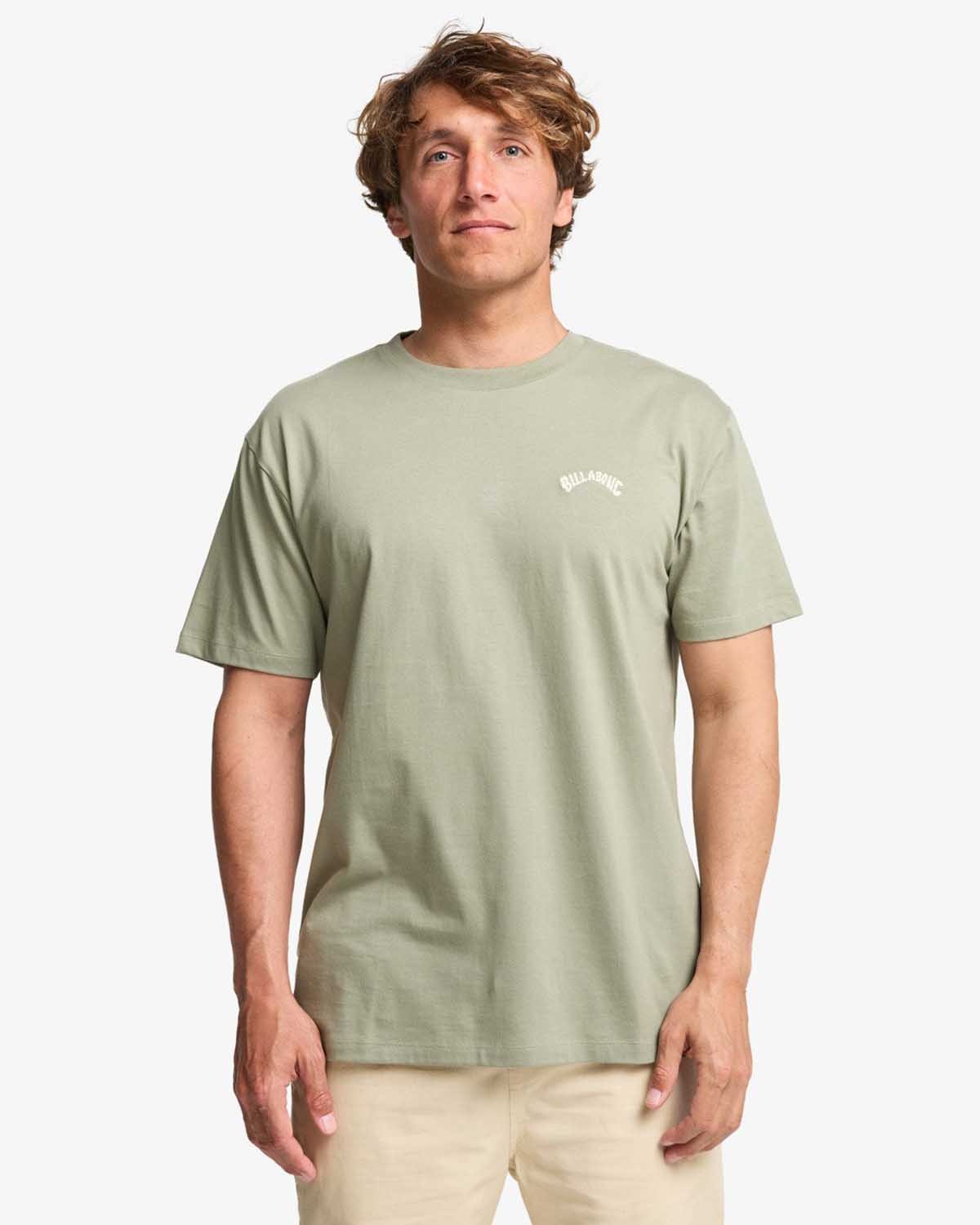 Billabong T-Shirt ARCH CREW Grey Green-2