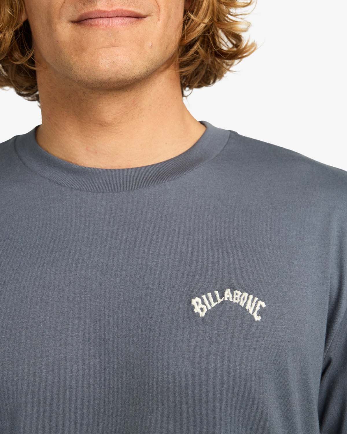 Billabong T-Shirt ARCH CREW Ombre Blue-4