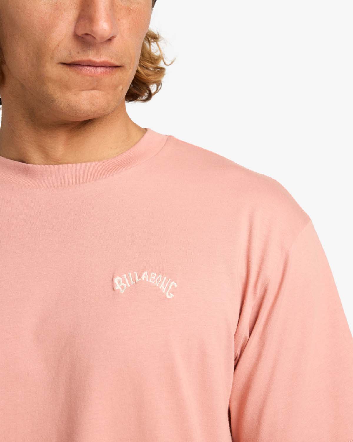 Billabong T-Shirt ARCH CREW Ash Rose-4