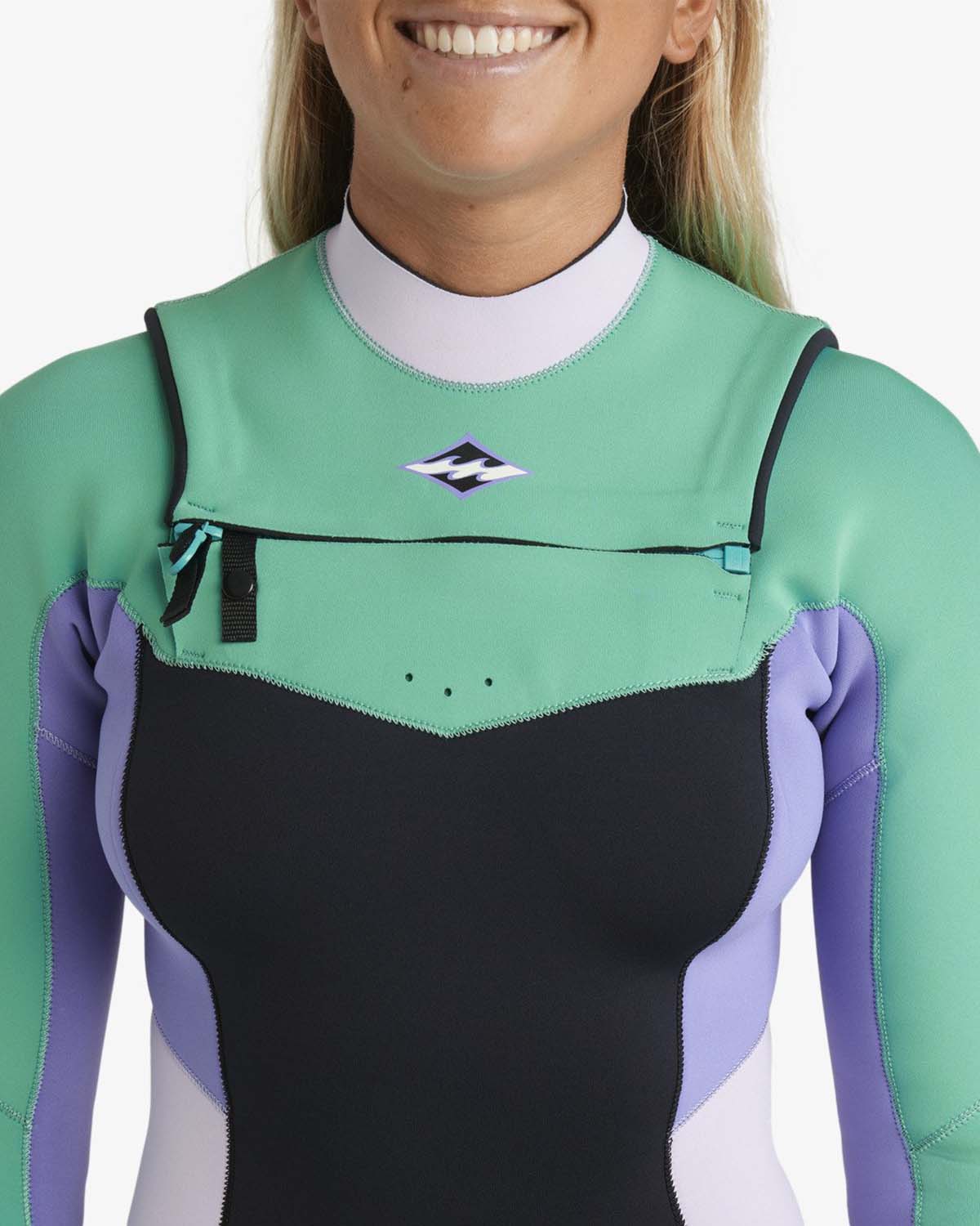 Billabong Wetsuit 403 SALTY DAYZ NATURAL CZ Aqua Haze-4