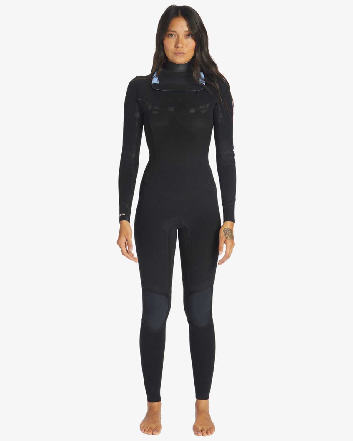 Billabong Wetsuit 403 SALTY DAYZ NATURAL CZ Black Floral-3