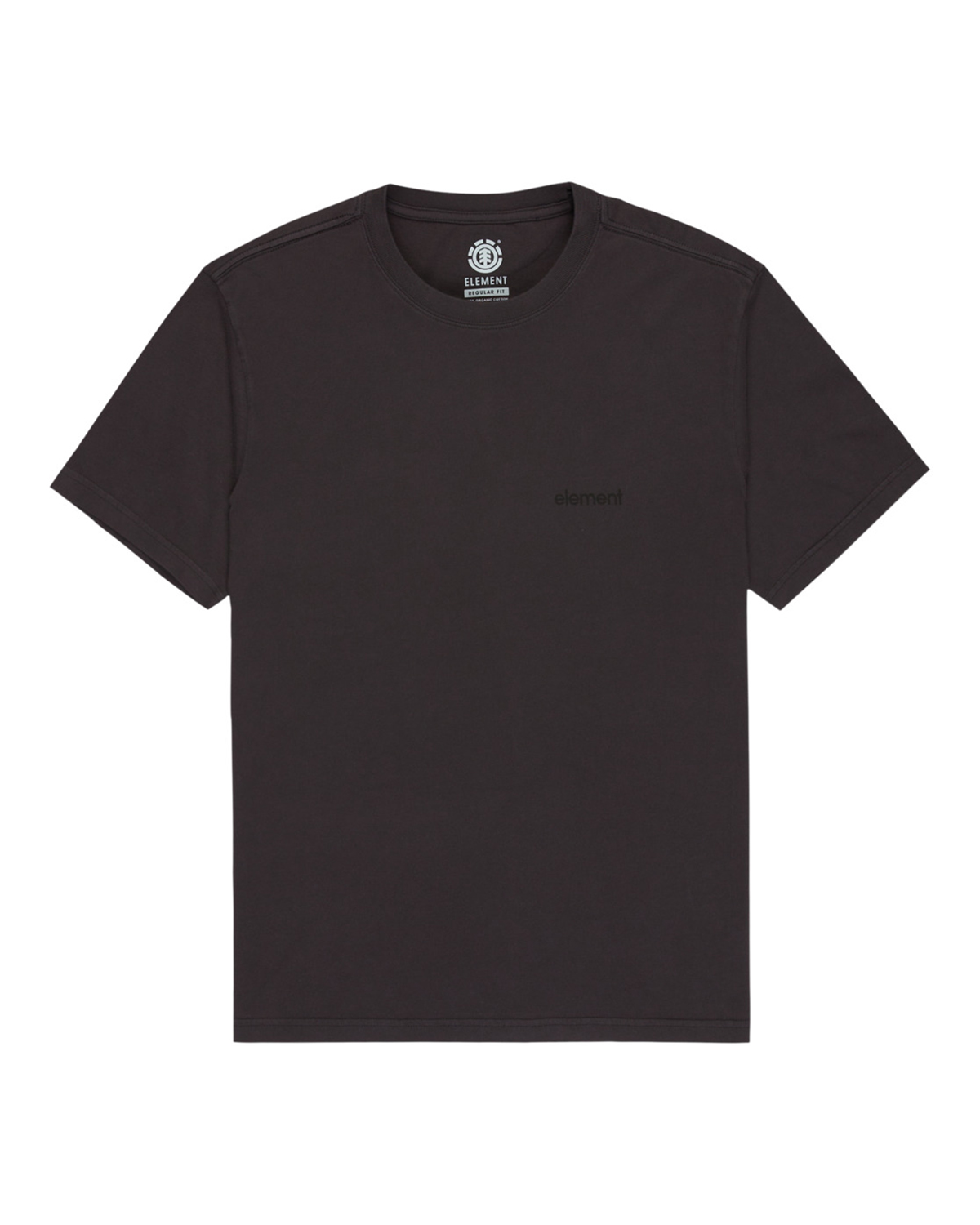 Element T-Shirt LOWCASE PIGMENT Off Black-1
