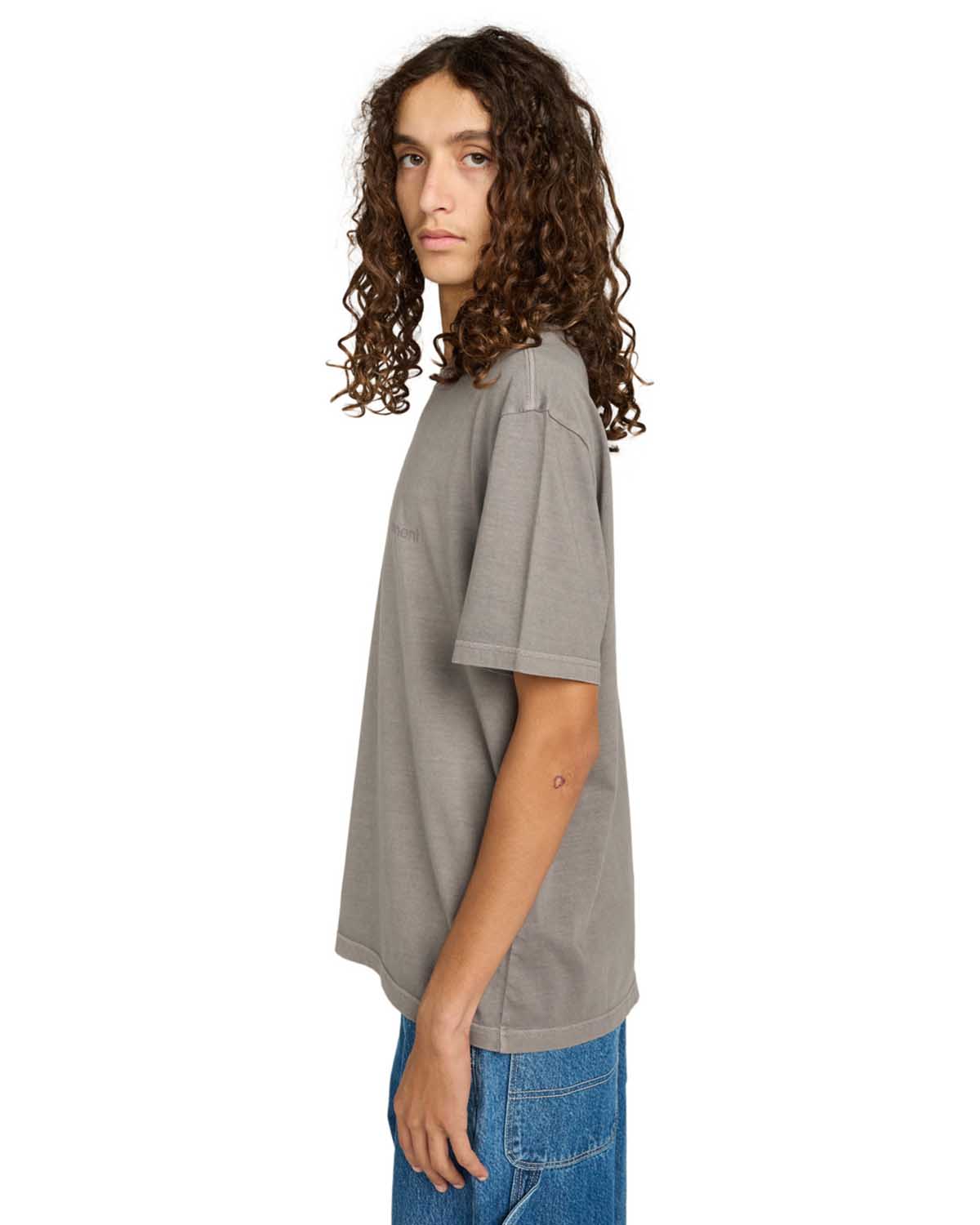 T-Shirt Element LOWCASE PIGMENT Gargoyle-4