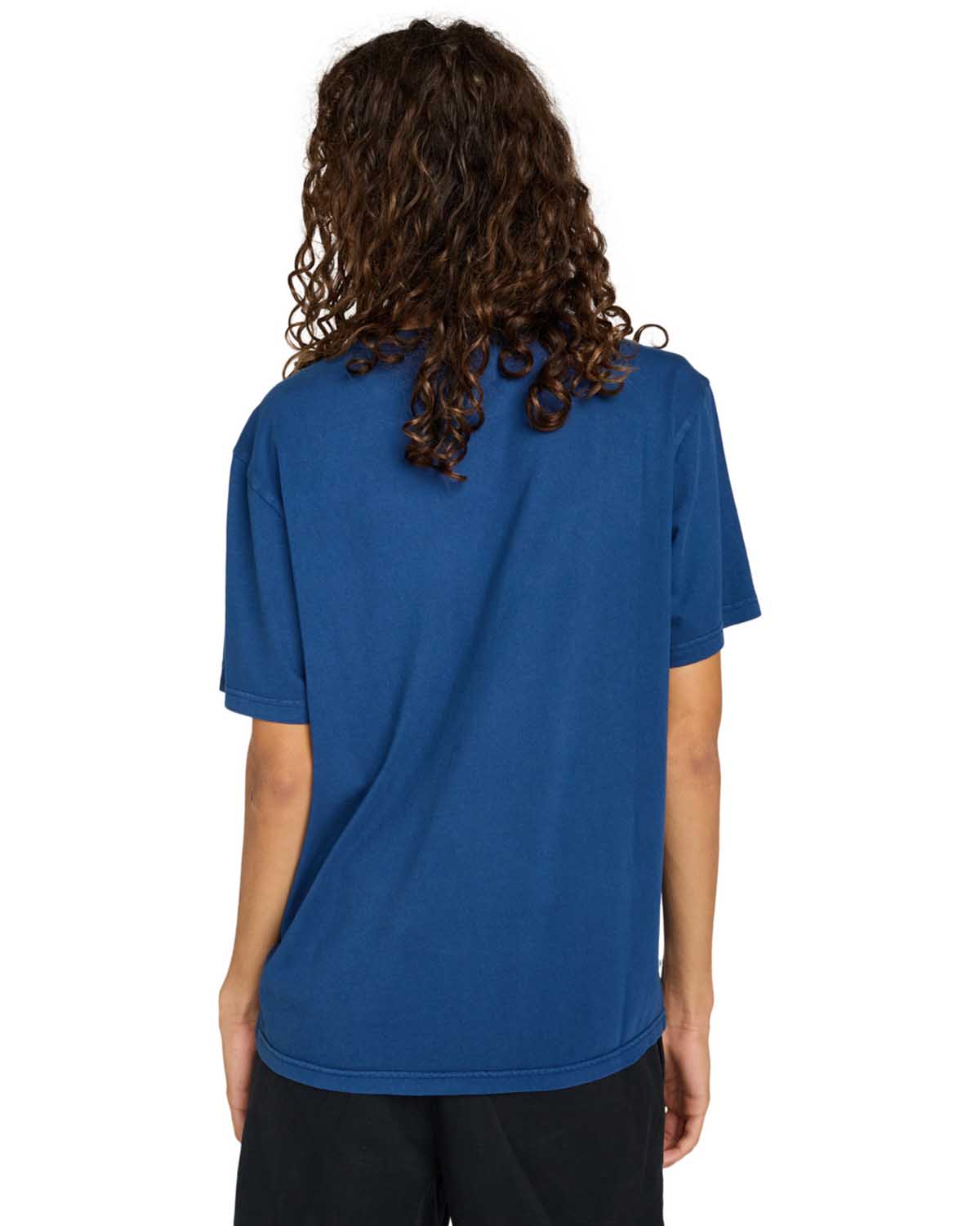 Element T-Shirt LOWCASE PIGMENT Navy Peony-3