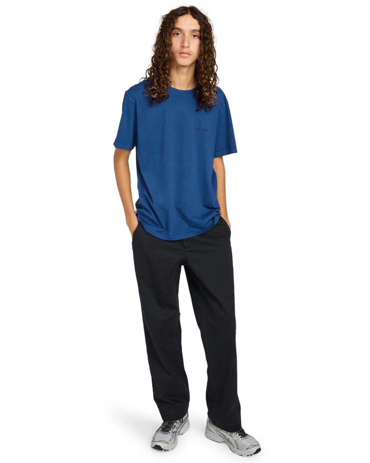 Element T-Shirt LOWCASE PIGMENT Navy Peony-6