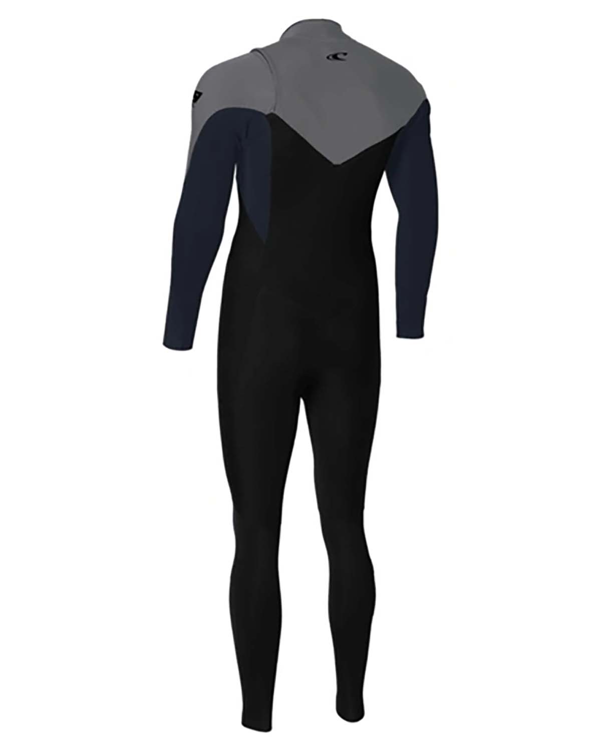 Traje de surf O'Neill EPIC 3/2 CHEST ZIP FULL Black/Slate/Smoke-2