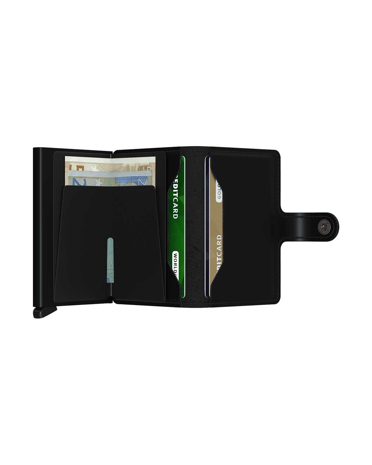 Carteira Funcional Secrid MINIWALLET MATTE Black-3